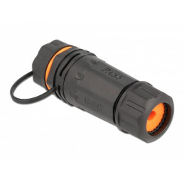 DeLOCK 86700 liitinjohto RJ-45 RJ-45 Musta, Oranssi