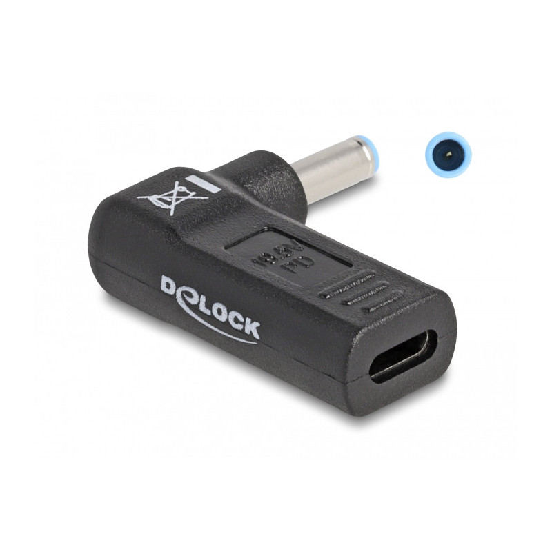 DeLOCK 60004 mobiililaitteen laturi Kannettava tietokone Musta USB Sisätila
