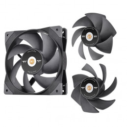 Thermaltake SWAFAN GT12 Tietokonekotelo Ilmanjäähdytin 12 cm Musta 3 kpl