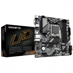 Gigabyte A620M DS3H (rev. 1.0) AMD A620 Pistoke AM5 mikro ATX