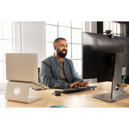 Logitech MK370 Combo for Business näppäimistö Sisältää hiiren RF Wireless + Bluetooth AZERTY ranska Grafiitti