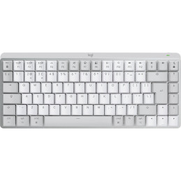 Logitech MX Mini Mechanical for Mac näppäimistö Bluetooth QWERTY Englanti (US) Harmaa, Valkoinen