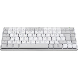 Logitech MX Mini Mechanical for Mac näppäimistö Bluetooth QWERTY Englanti (US) Harmaa, Valkoinen