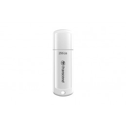Transcend JetFlash 730 USB-muisti 256 GB USB A-tyyppi 3.2 Gen 1 (3.1 Gen 1) Valkoinen
