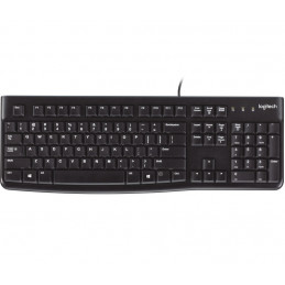 Logitech Keyboard K120 for Business näppäimistö USB Heprea Musta