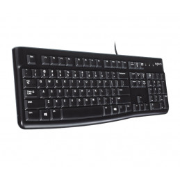 Logitech Keyboard K120 for Business näppäimistö USB Heprea Musta