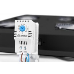 Digitus DN-19 FAN-6-SRV-B Tietokoneen jäähdytysjärjestelmän osa ja lisätarvike