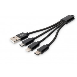 Digitus DB-300160-002-S keskitin Musta
