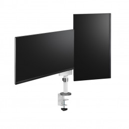 Neomounts by Newstar DS60-425WH2 monitorin kiinnike ja jalusta 68,6 cm (27") Valkoinen Vastaanotto