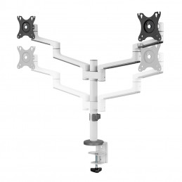 Neomounts by Newstar DS60-425WH2 monitorin kiinnike ja jalusta 68,6 cm (27") Valkoinen Vastaanotto