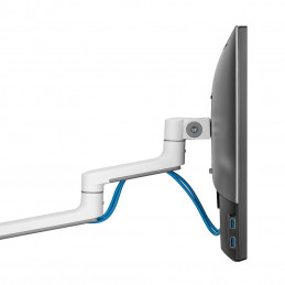 Neomounts by Newstar DS60-425WH2 monitorin kiinnike ja jalusta 68,6 cm (27") Valkoinen Vastaanotto