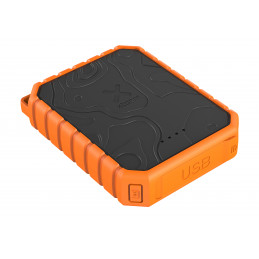 Xtorm XR201 akku- ja paristolaturi Litiumioni (Li-Ion) 10400 mAh Musta, Oranssi