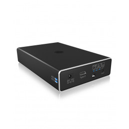 ICY BOX IB-RD2253-C31 HDD- SSD-kotelo Musta 2.5"