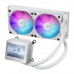 ASUS ROG RYUJIN III 240 ARGB White Edition Suoritin All-in-one-nesteenjäähdytin 12 cm Valkoinen 1 kpl