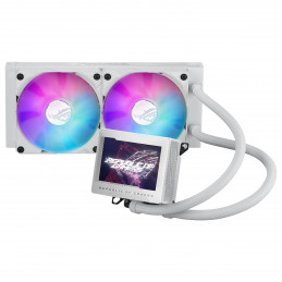 ASUS ROG RYUJIN III 240 ARGB White Edition Suoritin All-in-one-nesteenjäähdytin 12 cm Valkoinen 1 kpl