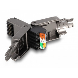 DeLOCK 86514 liitinjohto RJ-45 Musta