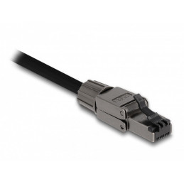 DeLOCK 86514 liitinjohto RJ-45 Musta