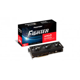PowerColor RX 7700 XT 12G-F OC AMD Radeon RX 7700 XT 12 GB GDDR6
