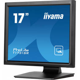 iiyama ProLite T1731SR-B1S tietokoneen litteä näyttö 43,2 cm (17") 1280 x 1024 pikseliä SXGA LCD Kosketusnäyttö Musta