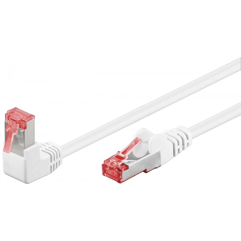 Wentronic 51548 verkkokaapeli Valkoinen 0,25 m Cat6 S FTP (S-STP)