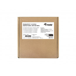 Equip 119445 DisplayPort-kaapeli 50 m Musta
