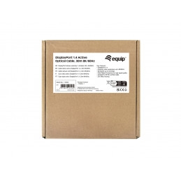 Equip 119443 DisplayPort-kaapeli 30 m Musta
