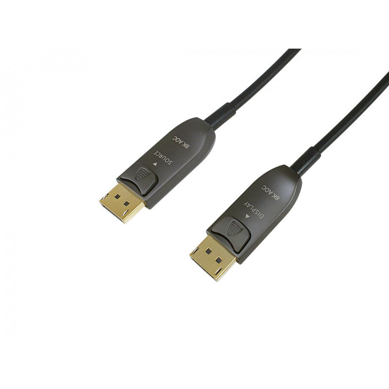 Equip 119442 DisplayPort-kaapeli 20 m Musta