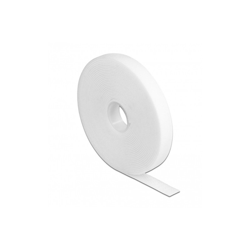 DeLOCK 18377 nippuside Koukullinen ja lenkillinen nippuside Valkoinen 1 kpl