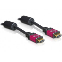 DeLOCK HDMI 1.3b Cable 3.0m HDMI-kaapeli 3 m HDMI-tyyppi A (vakio) Musta