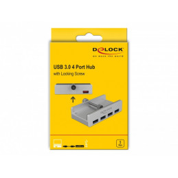 DeLOCK 64046 keskitin USB 3.2 Gen 1 (3.1 Gen 1) Type-A 5000 Mbit s Hopea