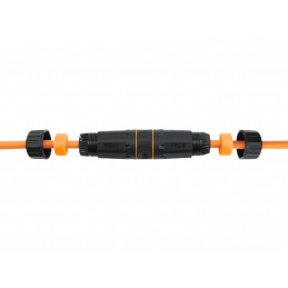 Equip 221162 kaapelin sukupuolenvaihtaja RJ-45 Musta, Oranssi
