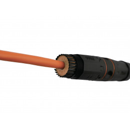 Equip 221162 kaapelin sukupuolenvaihtaja RJ-45 Musta, Oranssi