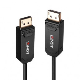 Lindy 38524 DisplayPort-kaapeli 10 m Musta