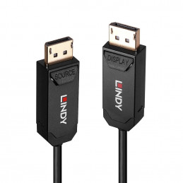 Lindy 38520 DisplayPort-kaapeli 10 m Musta