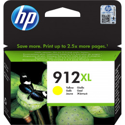 HP 912XL alkuperäinen riittoisa keltainen mustepatruuna