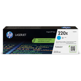 HP 220X syaani alkuperäinen LaserJet -värikasetti