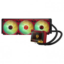 ASUS ROG RYUJIN III 360 ARGB EVA-02 EDITION Tietokonekotelo All-in-one-nesteenjäähdytin 12 cm Musta, Punainen