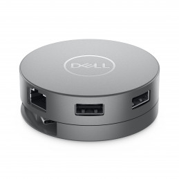 DELL DA310 Langallinen USB 3.2 Gen 2 (3.1 Gen 2) Type-C Hopea