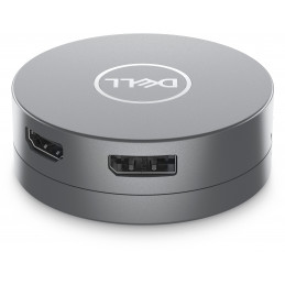 DELL DA305 Langallinen USB 3.2 Gen 2 (3.1 Gen 2) Type-C Hopea