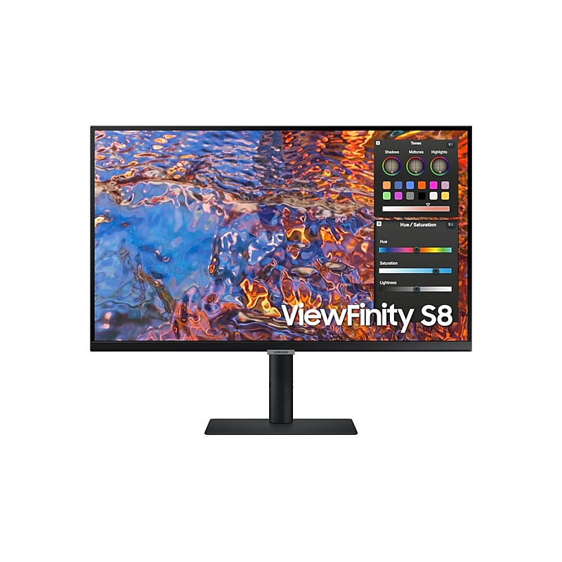 Samsung LS27B800PXPXEN tietokoneen litteä näyttö 68,6 cm (27") 3840 x 2160 pikseliä 4K Ultra HD LED Musta