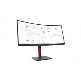 Lenovo ThinkVision T34w-30 LED display 86,4 cm (34") 3440 x 1440 pikseliä Wide Quad HD Musta