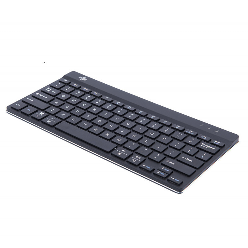 R-Go Tools Compact Break RGOCONDWLBL näppäimistö USB QWERTY Hollanti Musta