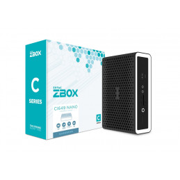Zotac ZBOX CI649 NANO 1.8L kokoinen PC Musta, Valkoinen Intel® SoC i5-1335U 1,3 GHz