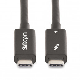 StarTech.com A40G2MB-TB4-CABLE Thunderbolt-kaapeli 2 m 40 Gbit s Musta