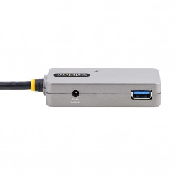 StarTech.com U01043-USB-EXTENDER keskitin USB 3.2 Gen 1 (3.1 Gen 1) Type-A 5000 Mbit s Musta, Hopea
