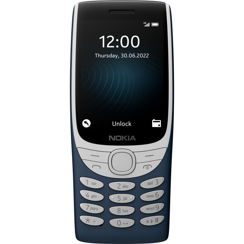 Nokia 8210 4G 7,11 cm (2.8") 107 g Sininen Ominaisuuspuhelin