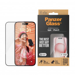 PanzerGlass Ultra Wide Fit Kirkas näytönsuoja Apple 1 kpl