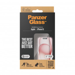 PanzerGlass Ultra Wide Fit Kirkas näytönsuoja Apple 1 kpl