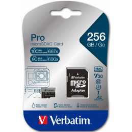 Verbatim 47045 muistikortti 256 GB MicroSDXC UHS-I Luokka 10