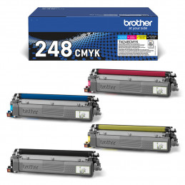 Brother TN-248VAL värikasetti 4 kpl Alkuperäinen Musta, Syaani, Magenta, Keltainen